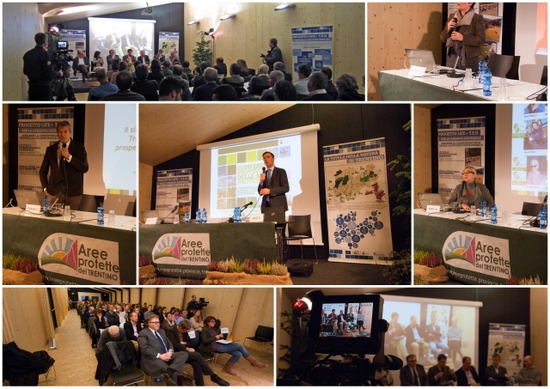 Immagini della Conferenza delle Aree Protette del Trentino 2015